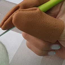 살림냥냥 가죽골무 2P 미싱부자재