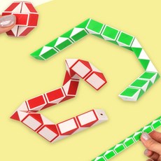 언니네 스네이크큐브 큐브장난감, 그린