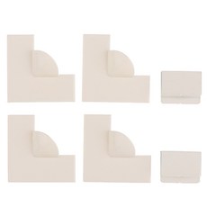 1pc 창 화면 코너는 DIY 자기 만들었습니다 액세서리를, [02] White