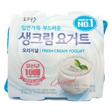 소와나무 입안가득 부드러운 생크림 요거트 아이스박스 포장(16개입), 85g, 16개