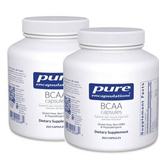 퓨어인캡슐레이션 BCAA 아미노산 캡슐 Pure Encapsulations Amino Acid Capsules, 2개, 250정