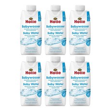 독일 Holle 홀레 베이비워터 500ml 1박스(6개), 2박스, 3L