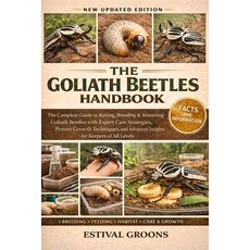 (英文圖書)The Goliath Beetles Handbook: The Complete Guide to Raising Breeding & Masterin... 平裝版, Independently Published, 英文