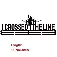 축구 마라톤 철인 3 종 경기 수영 사이클링 체조 태권도용 메달 디스플레이 및 행거 드롭, 19 CROSSED LINE FEMALE