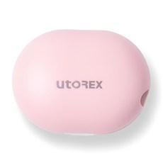 유토렉스 에그팝 충전식 UV-C 휴대용 칫솔살균기, UTC-3150P, 핑크