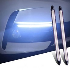 차량용 2웨이 무빙 데이라이트 주간주행등 DRL 미등 깜빡이 방향지시등, 가로 23.5cm-세로 2cm, 1개