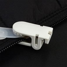 명찰용 컬러 고리집게 12P, 핑크, 핑크