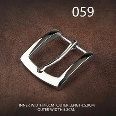 고급 304 스테인리스 스틸 핀 버클 액세서리 프리미엄 벨트 캐주얼 복장용 남녀, 26 059