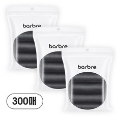 바브레 휴대용 리필봉투 검정 배변 연속 봉투 300매