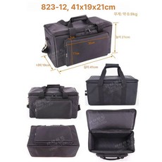 기타 앰프 오디오 가방 노트북 다용도 이동 운반 수납 보관함 블랙 본체 데스크탑, 823-12 41x19x21cm, 기본 모델명/품번