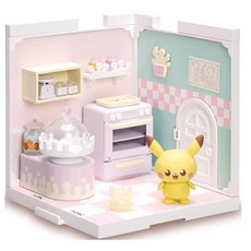 超萌行銷 Pokepeace House 寶可夢娃娃屋 廚房 (小仙奶 皮卡丘) PC21385, 1個