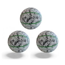 미니 머니볼 실내 실외 고무 농구공 3개 팩 최고의 농구 선물 143997, 미니 머니볼 실내 실외 고무 농구공 3개 팩, 최고의