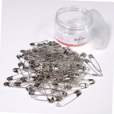 옷핀 중형 안전핀 스테인레스 36mm 120개입, 본상품