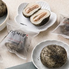 시루아네 흑임자두텁떡 개별포장 (60g*15개), 1박스, 60g