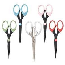 모란디 컬러 가위 커터 바느질 미술 일기 공예 직물, 1개, 3. 5Pcs Full Set