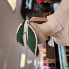 팬텀 여성 배색 뒷리본 썬바이저 221C3CP651, 그린