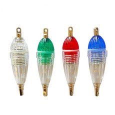 LED 집어등 4가지색상 수중 방수 점멸등 야간항해 구명조끼 자켓라이트 대용, 블루