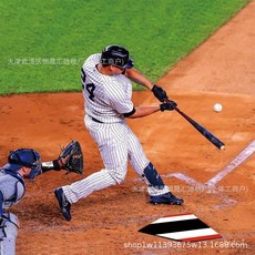 賣場新品美式棒球訓練地墊運動地墊投手擊球訓練墊壘球打擊墊貼標, 0703棒球墊-2,43*43cm硅藻泥