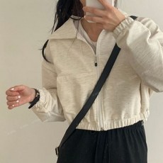 Deeptown 여성용 하라주쿠 크롭 스웻셔츠 집업 긴팔 한국 스트리트웨어 Y2k 의류 2000 년대 미적인 오버사이즈 후드