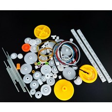 DIY 로봇 RC카 모듈 0.5 플라스틱 기어 세트 82종 모터 스핀들 부품 모음