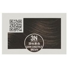 Naturtint 赫本NATURTINT 染髮劑 60ml 3N 深棕黑色, 1個
