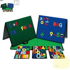 BP 삼각자료판 고정핀 융판지퍼칠판, 연두