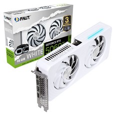 PALIT 지포스 RTX 5060 Ti WHITE OC D7 16GB 이엠텍 그래픽카드, RTX 5060Ti WHITE OC D7 16G 이엠텍