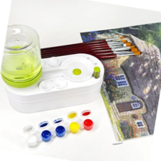 물감물통 수채화 물통 물감통 브러쉬린서 고급형, 본상품