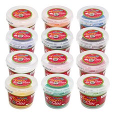 글로벌이지 이지 폼클레이 600g 12색, free, 분홍, free