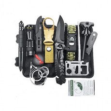 루미나D 가방 여행 캠핑 재난 비상용품 12종 생존 키트, 1개, 상세페이지 참조