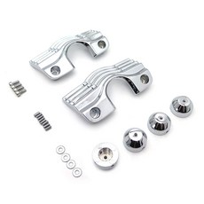 HTTMT - 크롬 슬롯 핀 스파크 플러그 헤드 볼트 커버 할리 투어링 부품 일렉트라 글라이드 스트리트 글라이드 로드 킹 트라이크 로드 글라이드 FLT [P/N: MT454], 1개