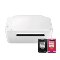 삼성SL-J1680 잉크젯 복합기 가정용 프린터기 4배 XL대용량(블랙+컬러)잉크포함, SL-J1680+4배XL대용량호환잉크세트포함