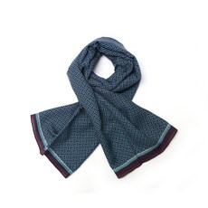 ELLE Crossman Boy London 男士羊絨圍巾SE049W002