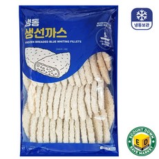 흰살 생선까스/업소용 대용량 생선까스 1박스 5kg(50gx100개), 2.5kg, 1개
