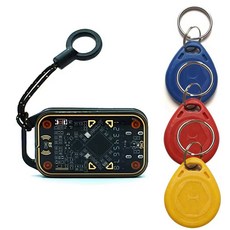 NFC 읽기 작성기와 호환되는 카멜레온 3.0 스마트 카드 에뮬레이터 RFID 스마트 칩 ID IC 리더 태그 복사기 새로운 업그레이드, 검은색