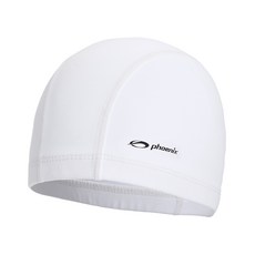 피닉스 스판 수영모 PCN-01, 화이트, 1개