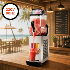 업소용 대용량 슬러시 기계 메이커 슬러쉬 음료 제조기 카페 대용량 디스펜서, 220V/60Hz/1구