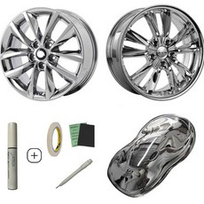 크롬휠 미러크롬 터치업 휠페인트 (K0013), 1개