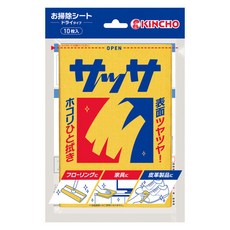KINCHO 金鳥 SASSA 萬用三層雙面擦拭巾 廚房清潔 吸水力強, 1個, 10片