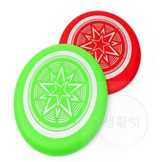 생활잇 야광 원반 어린이원반던지기소프트, 레드