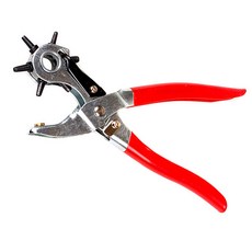 가죽 펀칭기 공예 펀치 허리띠 벨트 구멍 가방끈 수선, 1개, (기본형펀칭기)