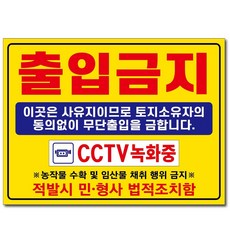 표지판 안내판, 벽부착, 출입금지