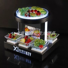 업소용 해산물 냉장 작업대 상업용 스테인리스 슬라이딩 냉동 진열대 도어 냉장고, G. 백색광