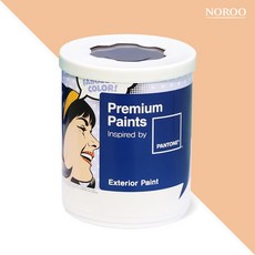 노루페인트 팬톤 실외 벽면 저광 페인트, 13-1022 CaramelCream, 1L, 1개
