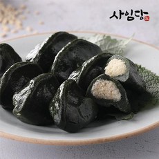 [전남생협]사임당 영광 모시찐 송편세트(동부기피 20개입+흑임자20개입) 40개입, 40개, 42g