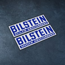 빌스틴 오토바이 쇼크 업소버 데칼 반사 방수 장식 스티커 및 보호용, A형 6x2cm 반사형 페어링