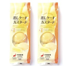 IchiokaSeika 日式蒸蛋糕 卡士達口味 4顆入, 2個