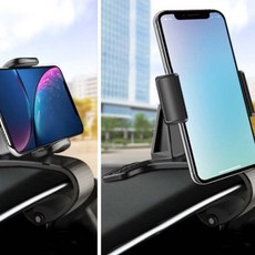 차량용 휴대폰 거치대 계기판 대시보드 집게형 yss+1614xt