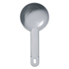 現貨 飼料勺 寵物飼料杓 抗菌材質 寵物糧勺 貓咪飼料勺 寵物勺 飼料鏟, 1個, 寂靜灰, 寂靜灰