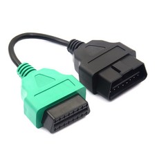 차량 진단기 케이블 커넥터 스캔 어댑터 도구용 ABS 스캐너 ECU OBD OBD2 FiatECuscan Fiat 개 에어백 6 진단